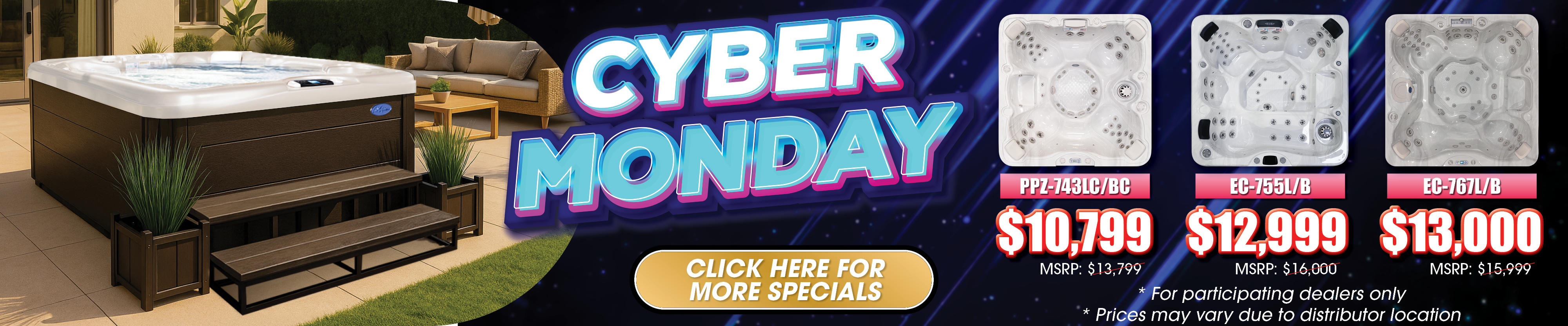 Calspas hot tub being used in a family setting - Mount Pleasant